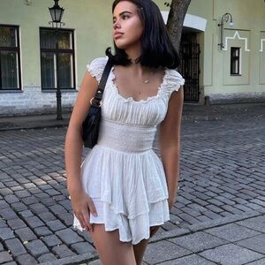 Princess polly white romper